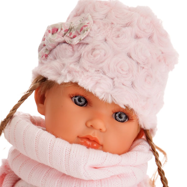 Кукла Белла с шарфиком, 45 см  